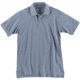 5.11 Tactical Professional Short Sleeve Polo - Men's, 2XL, Tall, Heather Grey, 41060T-016-2XL