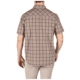5.11 Tactical Carson Plaid Short Sleeve Shirt, Stone Plaid - 71394-417-S