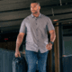 5.11 Tactical Carson Short Sleeve Shirt, Fig Heather - 71201-573-XL