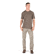 5.11 Tactical Delta Short Sleeve Crew Top - Mens, Major Brown, Large 40169-367-L