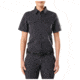 5.11 Tactical Fast-Tac Short Sleeve Shirt - Women's, Charcoal, XL, 61314-018-XL