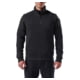 5.11 Tactical Job Shirt 1/4 Zip 2.0 - Men's, Black, Regular, Large, 72534-019-L-R