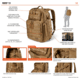 5.11 Tactical Rush24 2.0 Backpack 37l, Kangaroo - 56563-134-1SZ