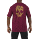 5.11 Tactical Skull Caliber T-shirt, Burgundy - 41006CP558XXL