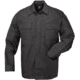 5.11 Tactical TDU Shirt Long Sleeve Poly/Cottton Ripstop - Men's, Black, XLR, 72002-019-XL-R