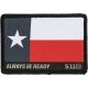 5.11 Tactical Texas Flag Patch, Coyote, 1 SZ, 81197-120-1 SZ