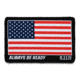 5.11 Tactical USA Flag Woven Patch - Unisex, Red, 1 SZ, 81292-460-1 SZ