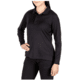 5.11 Tactical Performance Long Sleeve Polo - Womens, Black, Extra Large, 62408-019-XL