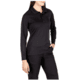 5.11 Tactical Performance Long Sleeve Polo - Womens, Black, Extra Large, 62408-019-XL