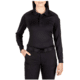 5.11 Tactical Performance Long Sleeve Polo - Womens, Black, Extra Large, 62408-019-XL