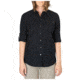 5.11 Tactical Womens Scarlett Long Sleeve Shirt, Black Herringbone, Extra Small, 62392-293-XS