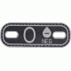 5IVE STAR GEAR Morale Patch,Blood Type O Minus,Black/Grey 6635000