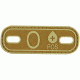5IVE STAR GEAR Morale Patch,Blood Type O Plus,Coyote/Tan 6642000