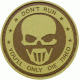 5ive Star Gear PVC Morale Patch, Slogans, Dont Run Ghost 6784000