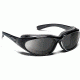 7 Eye Bora Glossy Black SharpView Gray Sunglasses 140541