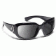 7 Eye 7eye Air Dam Sunglasses Leveche, SharpView Gray PC Lens, Glossy Black Frame, S-M , Women 440541