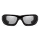 7Eye by Panoptix Airshield Aspen Sunglasses, RX Ready, Black Fade Frame, SharpView Clear Lens, S-M 335840