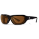 7Eye by Panoptix Airshield Aspen Sunglasses, RX Ready, Black Fade Frame, SharpView Copper Lens, S-M 335842