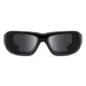 7Eye by Panoptix Airshield Aspen Sunglasses, RX Ready, Black Fade Frame, SharpView Polarized Gray Lens, S-M 335853
