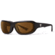 7Eye by Panoptix Airshield Aspen Sunglasses, RX Ready, Matte Black Frame, SharpView Polarized Copper Lens, S-M 330154