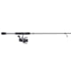Abu Garcia Max X Spinning Rod and Reel Combo, 6ft 6in, Medium Light, Fast, 1 Piece, 5.2/1, 4+1, Ambidextrous, 1609834