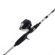 Abu Garcia Ike Dude Spincast Combo, 3.0/1, Right, 6, 5ft. 6in. Rod Length, Medium Power, Fast Action, 2 Pieces Rod, IKE3SC6/562M