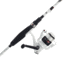 Abu Garcia Ike Dude Spinning Combo, 5.2/1, Right/Left, 30, 6ft. Rod Length, Medium Power, Fast Action, 2 Pieces Rod, IKE3SP30/602M