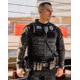 Ace Link Armor Bulletproof Vest, Black, Small, B-CR-PT-BLK-1-S