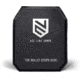 Ace Link Armor Dual Protection Bullet And Stab Proof Insert Plate, Black, 10x12in, A-SAP-3AS1-1012
