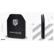 Ace Link Armor Level 4 Body Armor ICW Up Armor Plate, Black, 10x12in, B-AP-4-1012-ALU-SC-SA