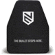Ace Link Armor Level 3 Armor Plate Swimmers Cut, Black, 10X12in, B-AP-3-SHTR-1012-PE