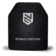 Ace Link Armor Level 3+ Ceramic Lightweight Plate, Black, 10X12in, B-AP-3P-1012-SIC-SC
