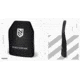 Ace Link Armor Level 3+ Multi-Curve Special Threat Armor Plate, Black, 10x12in, B-AP-3P-1012-SIC-MC