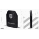 Ace Link Armor Level 4 Body Armor ICW Up Armor Plate, Black, 10X12in, B-AP-4-1012-SIC-SC-ICW