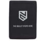 Ace Link Armor Level 3+ Side Armor Plate, Black, 6X8in, B-AP-3P-0608-ALU-SC