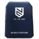 Ace Link Armor Level 3A Backpack Armor, Regular Aramid, Blue, 8x10in, A-SAP-3A-0810