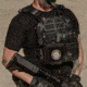 Ace Link Armor Skeletac Plate Carrier, Black, Extra Small, B-PC-SK-BLK-1-XS