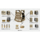 Ace Link Armor Skeletac Plate Carrier, Tan, Extra Large, B-PC-SK-TN-5-XL