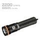 Acebeam D20 1 x 18650/ 21700 CREE XHP35 HD LED Dive Light, 2200 Lumens, Black, D20 2.0