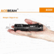 Acebeam EC65 1 x 21700 4 x CREE XHP35 HI LED Rechargeable Flashlight, 4000 Lumens, Black, EC65-XHP35