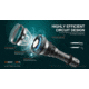Acebeam L19 2.0 Long Range Flashlight, 21700 Li-Ion Battery, 2200 Lumen, Black, 163.8x60x25.4mm, L19 2.0 White SFT40
