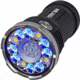 Acebeam X80 UV 4 x 18650 4 x CREE XH50.2/ 16 x Nichia 276A LED Flashlight, 10000 Lumens, 365nm UV Output, Black, X80-UV