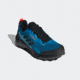 Adidas Terrex Ax4 Hiking Shoes - Men's, Blue Rush/Core Black/Turbo, 11.5, GZ3009-11-5