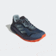 Adidas Terrex Trailrider Shoes - Men's, Wonder Steel/Magic Grey Met/Impact Orange, 11.5, GW5535-11-5