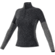 Adidas Terrex Demo, Xperior Long Sleeve - Women's, Carbon/Dark Grey Heather, Small, DZ0716-S-DEMO