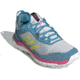 Adidas Terrex Agravic Flow Shoes - Womens, Hazy Blue/Hi-Res Yellow/Crystal White, 10, FX6966-400-10
