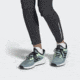 Adidas Terrex Agravic Flow - Womens, Ash Grey/Black/Glow Green, 8.5, G26099-8.5