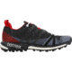 Adidas Terrex Agravic Trail Running Shoe - Men's, Dark Grey/Black/Power Red, Medium, 7