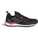 Adidas Terrex Agravic Trail Running Shoes - Men's, Core Black/Grey Four/Solar Red, 12, FX6859-001-12