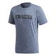 Adidas Terrex Logo Bar Men's Tee Shirt, Raw Steel, 2XL, CD3266-2XL